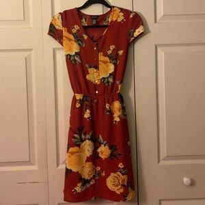 Floral Midi Dress